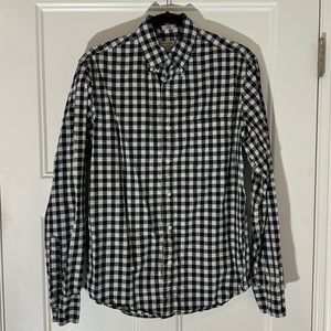 Slim fit LS button down